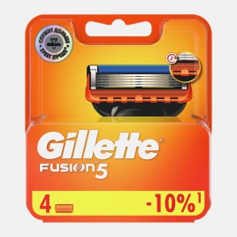 Кассеты для бритья Gillette Fusion 5 4шт