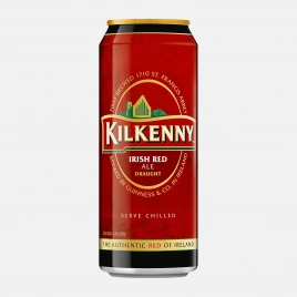 Пиво Kilkenny Draught темное фильтрованное пастеризованное с капсулой 4.3% 440мл