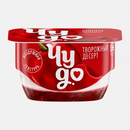 Творожок двухслойный вишня Чудо 4.2% 100г