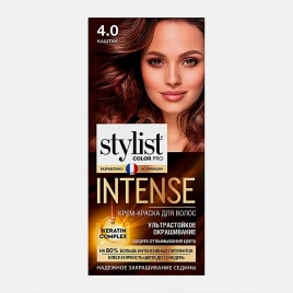 Крем-краска для волос Stylist Color Pro Intense 4.0 Каштан 118мл