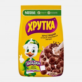 Шарики шоколадные Хрутка обогащенные кальцием 200/230г