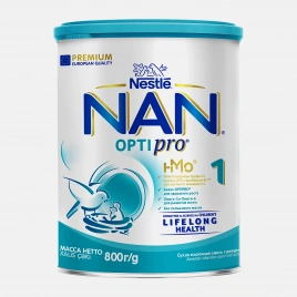 Молочная смесь NAN 1 OptiPro с рождения 800г