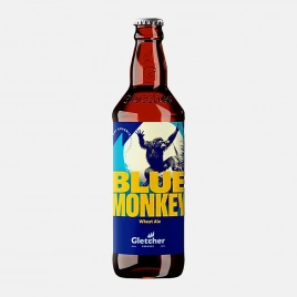 Пивной напиток Blue Monkey Wheat Ale нефильтрованный 5.4% 500мл