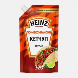 Томатный кетчуп по-мексикански острый Heinz 320г