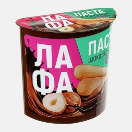 Молочный десерт с вареной сгущенкой и какао + хлебные палочки Лафа 52г