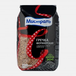 Крупа Мистраль Гречневая Фермерская 900г