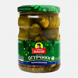 Огурцы Дядя Ваня маринованные 950г
