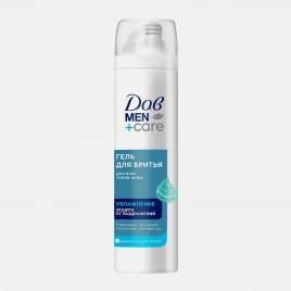 Гель для бритья Men+Care Dove увлажняющий 200мл