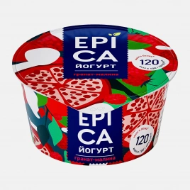 Йогурт Epica Гранат малина 4.8% 130г