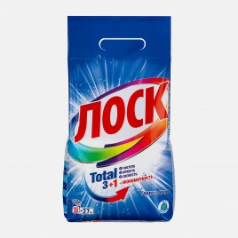 Стиральный порошок Лоск Горное озеро для белого белья автомат 2.7кг