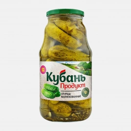 Огурцы Кубань продукт маринованные 1800г