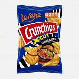 Чипсы Чакалака Crunchips X-Cut 130г