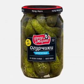 Огурчики Аппетитные Фрау Марта 680г