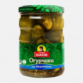 Огурчики Дядя Ваня По-Берлински 950г