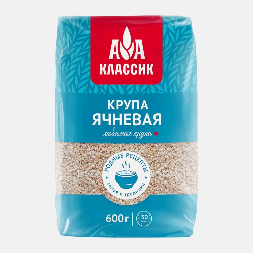 Крупа ячневая Классик Агро-Альянс 600г фото 1