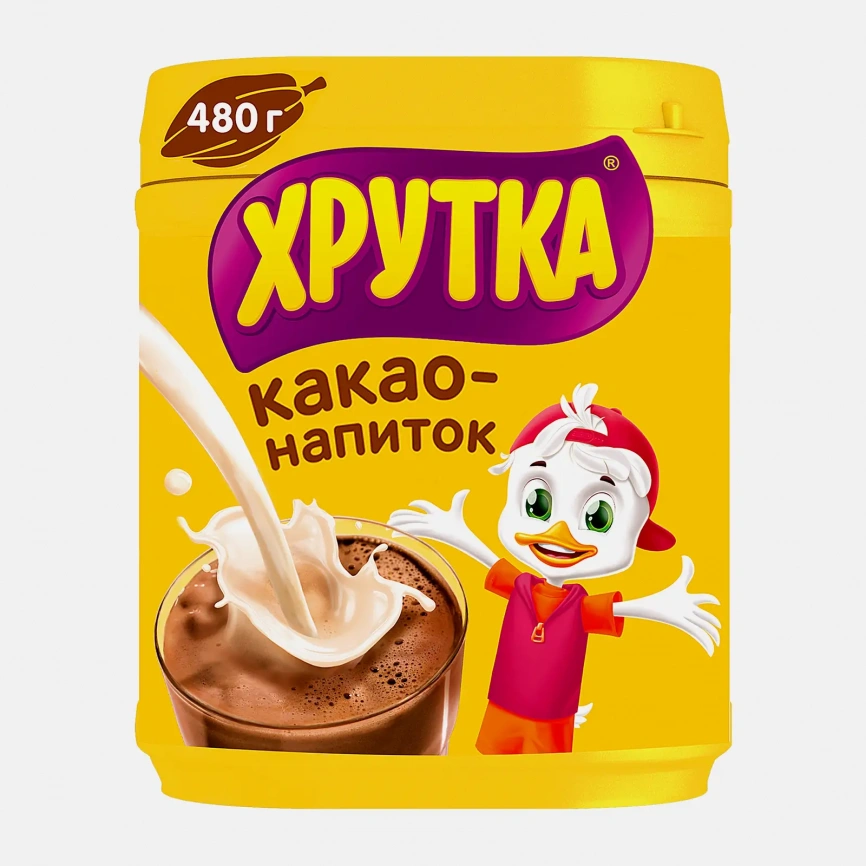 Какао напиток Хрутка растворимый для детей 480г фото 2