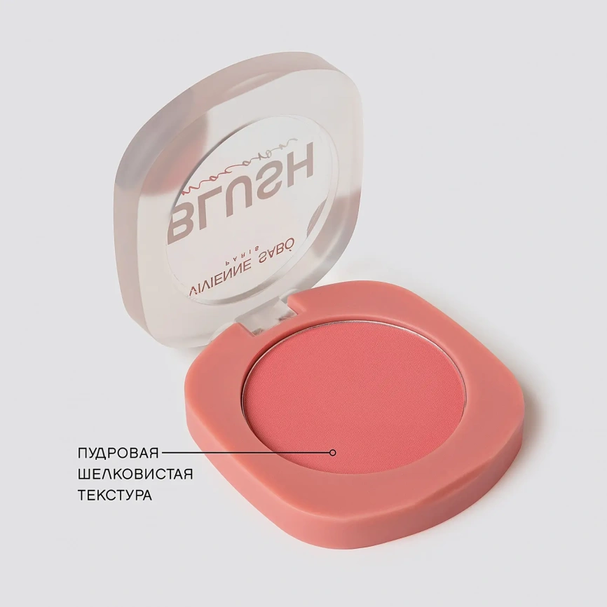 Матовые румяна для лица Macaron тон 03 Vivienne Sabo фото 8