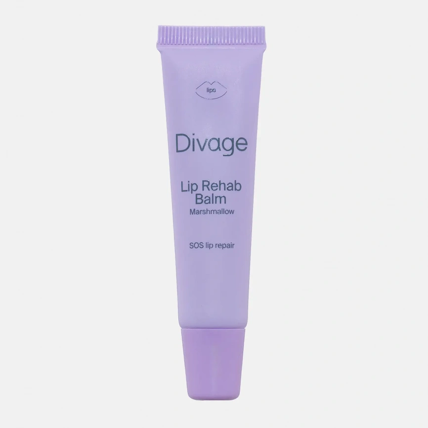 Бальзам для губ Divage Lip Rehab Balm с ароматом маршмэллоу фото 1