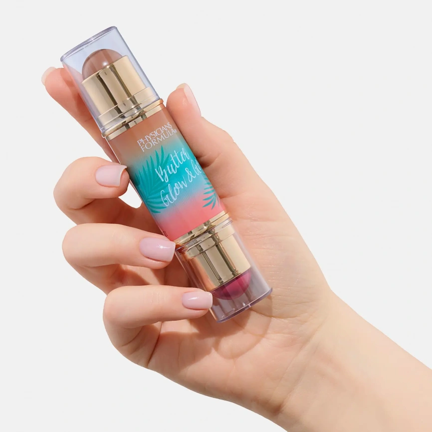 Мультистик для лица и губ тон Золотистая роза Physicians Formula Butter Glow & Go 10г фото 2