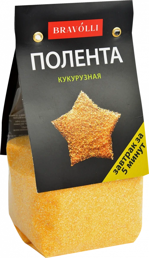 Полента кукурузная Bravolli 300г фото 2