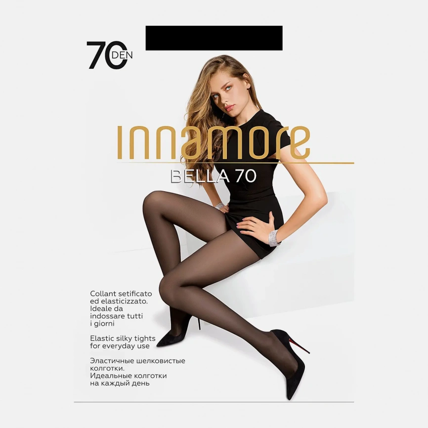 Колготки женские Innamore Bella 70 черные р.2 фото 1