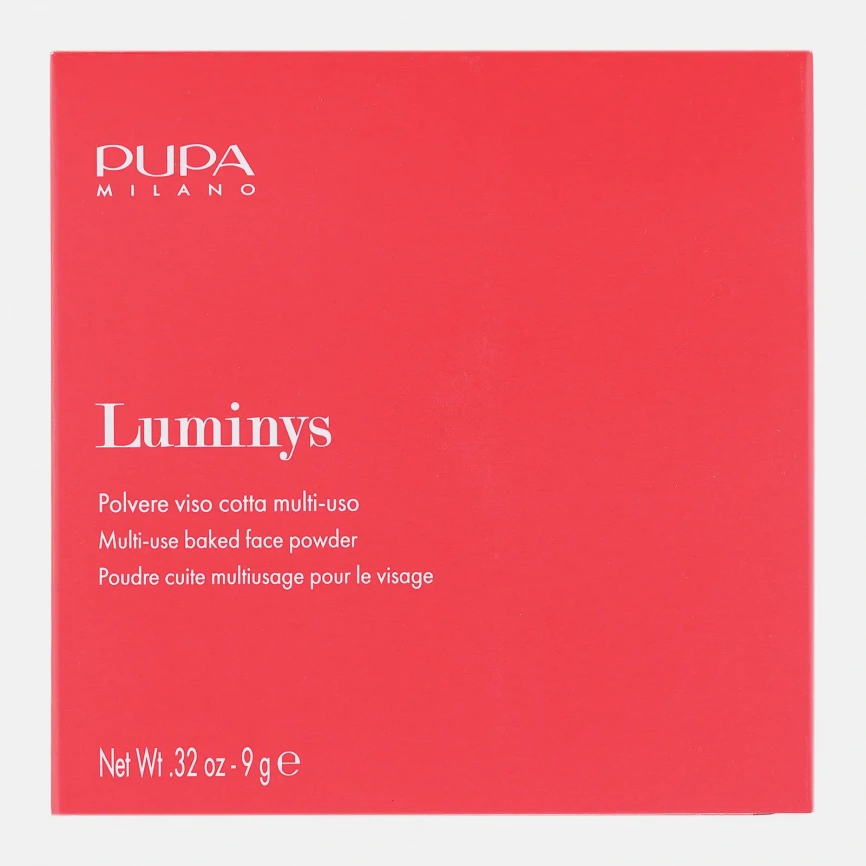 Универсальная пудра-румяна для лица запеченная Luminys Baked All Over тон 05 Pupa фото 3