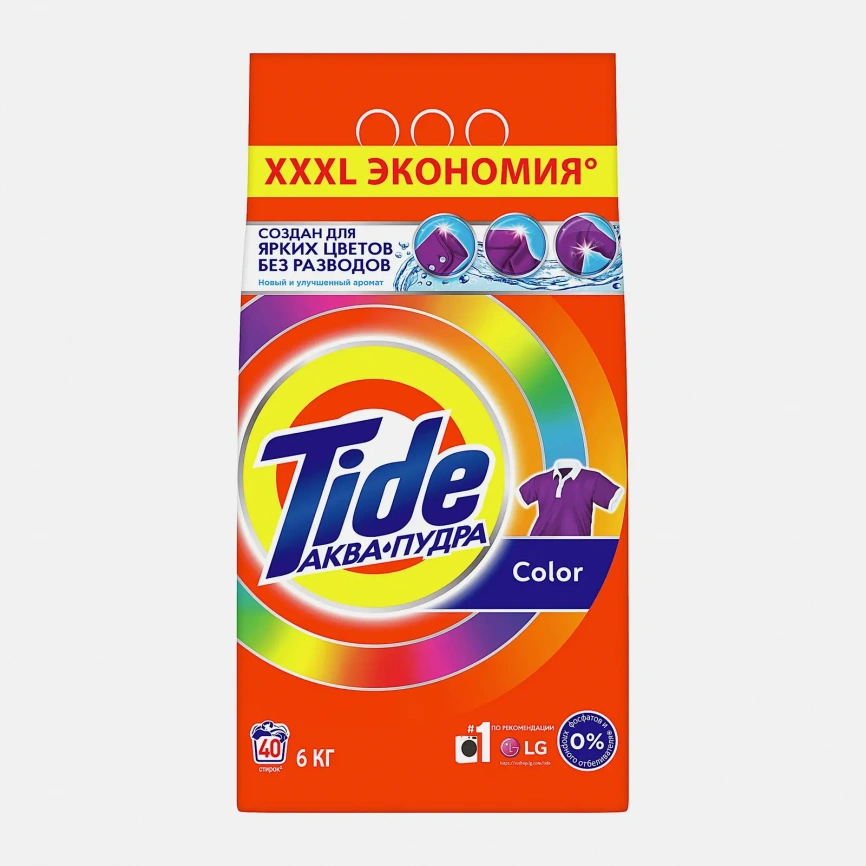 Стиральный порошок Tide Color Автомат 6кг фото 1