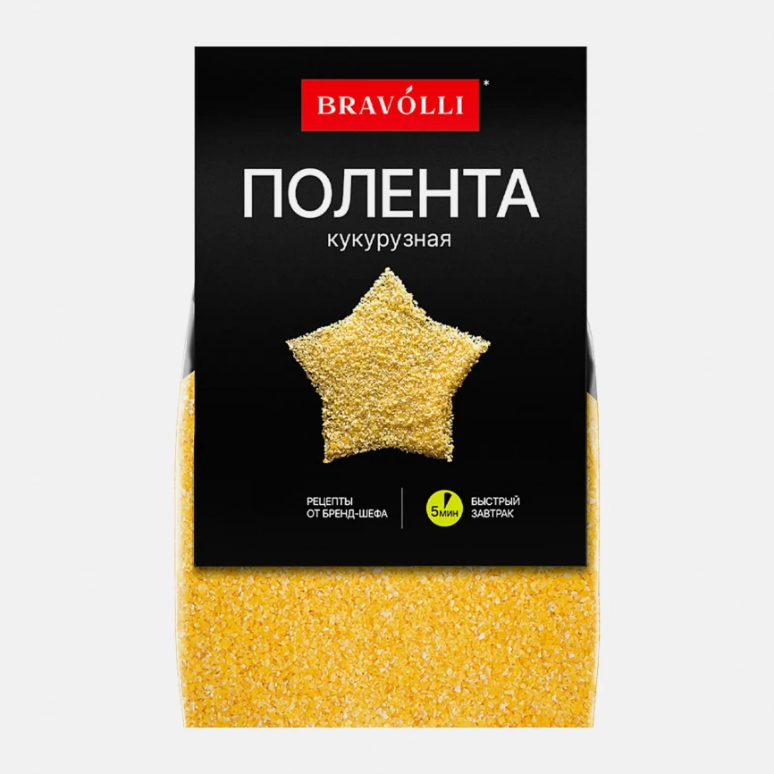 Полента кукурузная Bravolli 300г фото 4