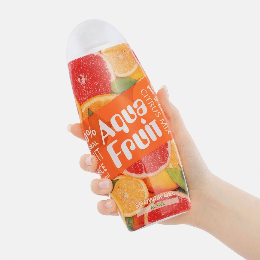 Гель для душа Aqua Fruit Active 420мл фото 2